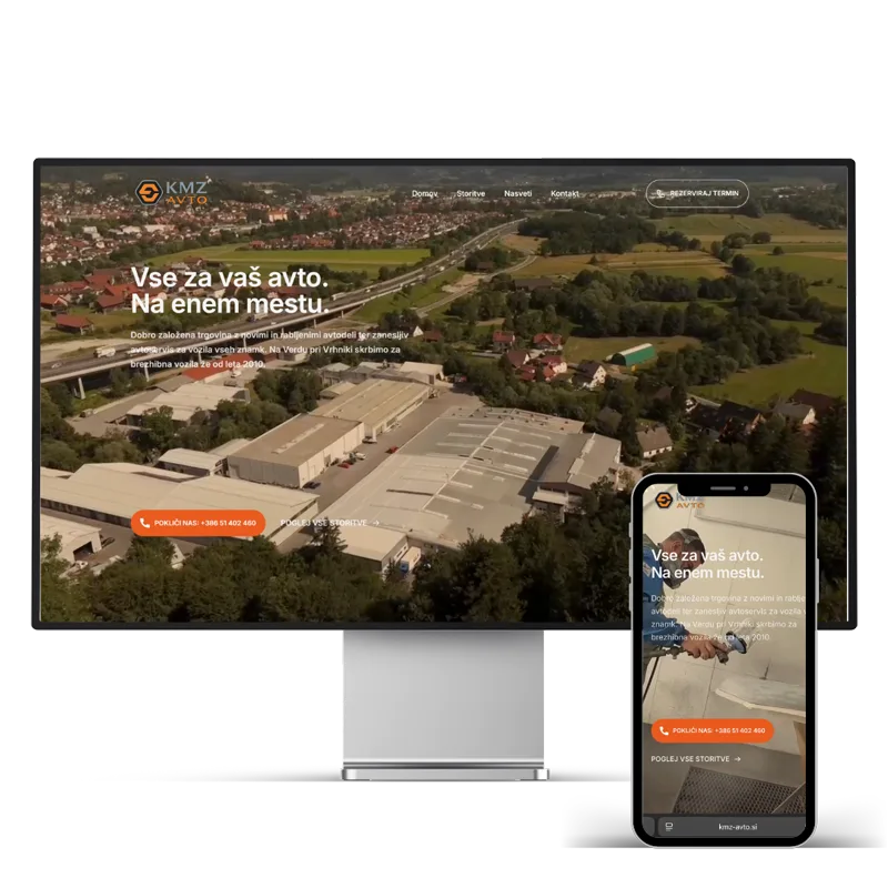 KMZ Avto website by Website Gorillas
